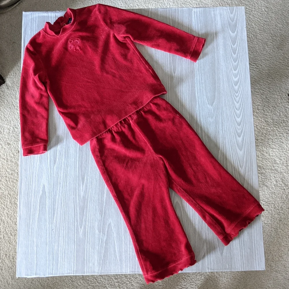 The Children's Place Red Valour Outfit
